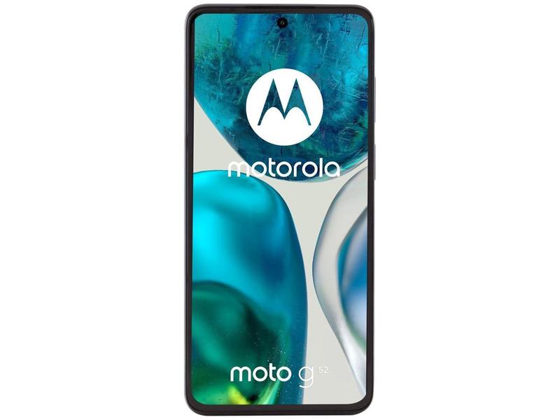 Smartphone Motorola Moto G52 Preto,Tela de 6.6